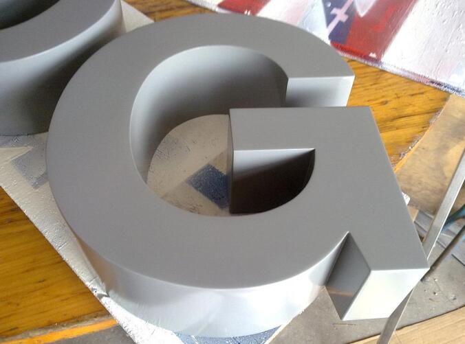 不銹鋼精品烤漆字 烤漆字制作