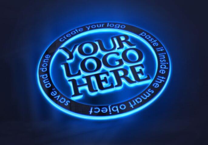 雙面不銹鋼發光標識