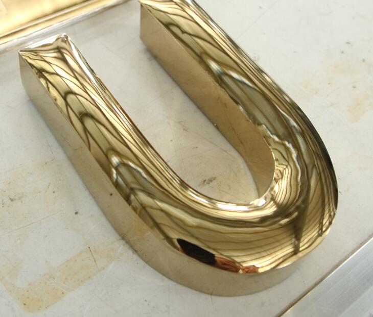 不銹鋼字鈦金字玫瑰金屬字黑鈦仿古銅字招牌背景墻廣告字制作定做